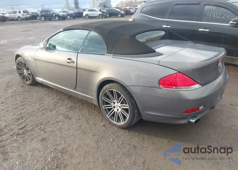 2006 BMW 650I z USA, uszkodzony, nr VIN WBAEK13406CN80052